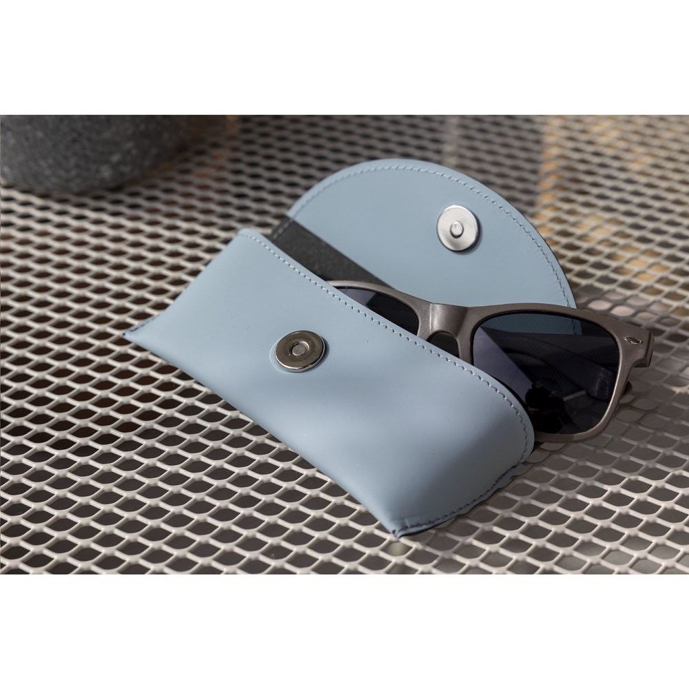 Recycled Leather Sunglasses Pouch  Brillen-Etui