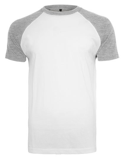 Build Your Brand - Raglan Contrast Tee