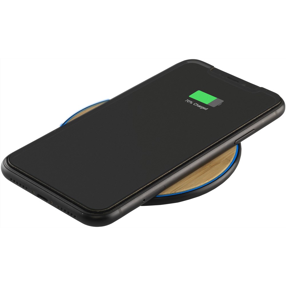 Bamboo 10W Wireless Charger Schnelladegerät