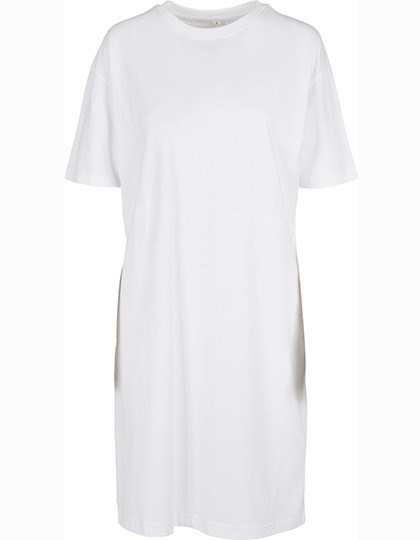 Build Your Brand - Ladies´ Organic Oversized Slit Tee Dress