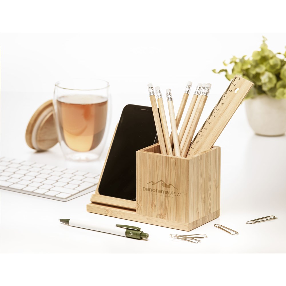 Bamboo Boss 15W Ladestation/Stifthalter