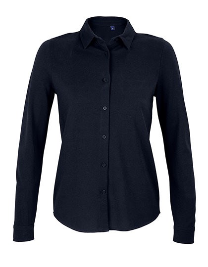 NEOBLU - Women´s Cotton Pique Shirt Basile - Night
