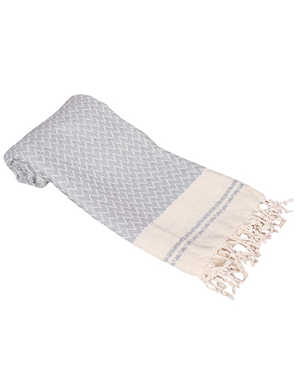 ARTG - Hamam Towel Alanya - Grey, Cream