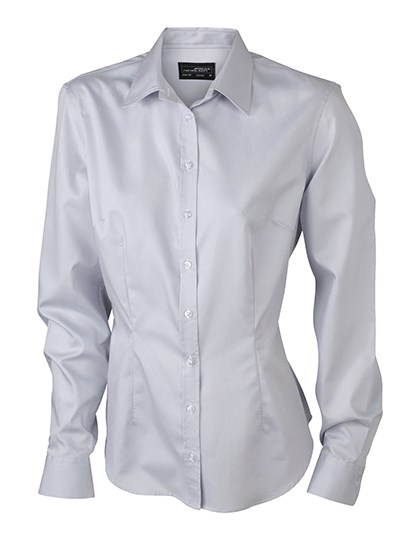 James&Nicholson - Ladies´ Long-Sleeved Blouse