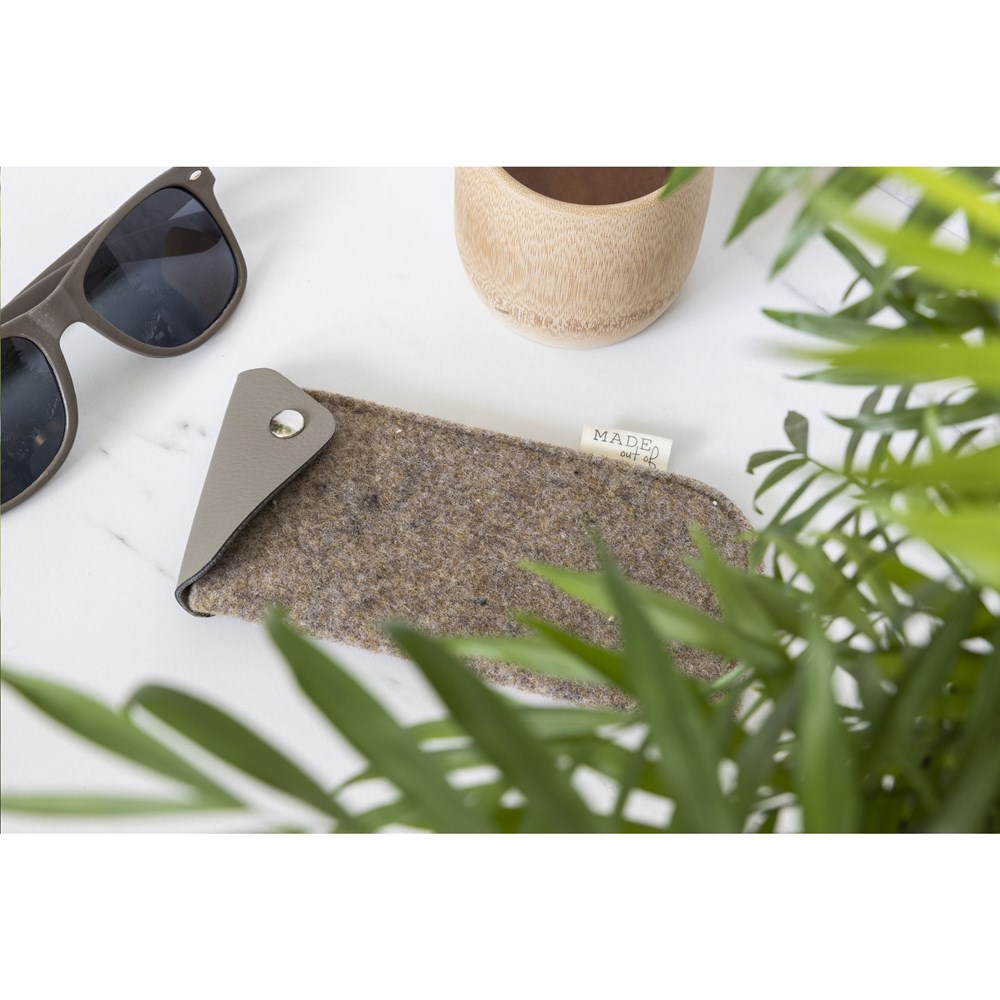 Recycled Felt Sunglasses Pouch Brillen-Etui