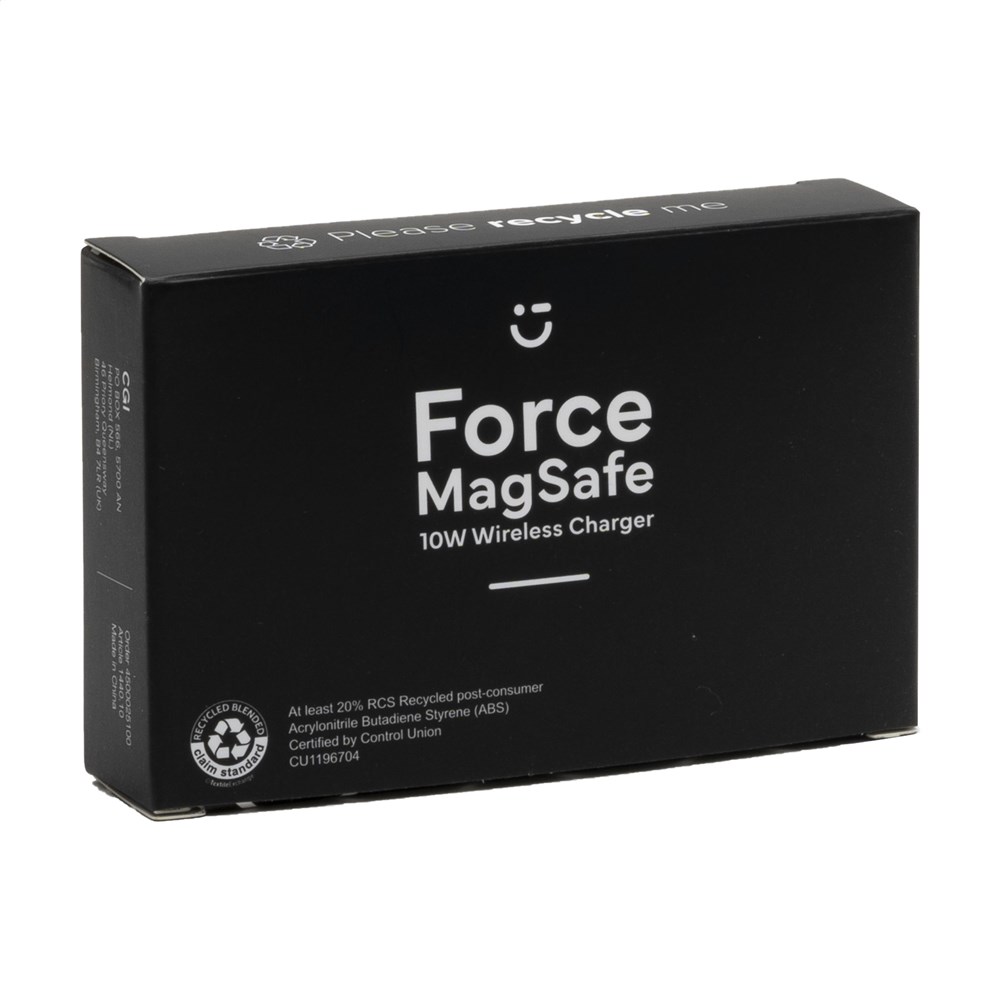 Force MagSafe 10W Recycled Wireless Charger Ladegerät