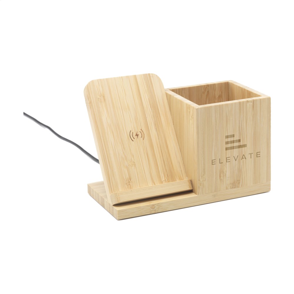 Bamboo Boss 15W Ladestation/Stifthalter