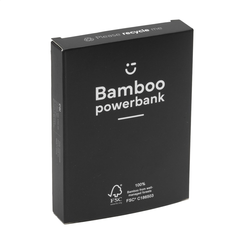 Bamboo 4000 Powerbank externes Ladegerät