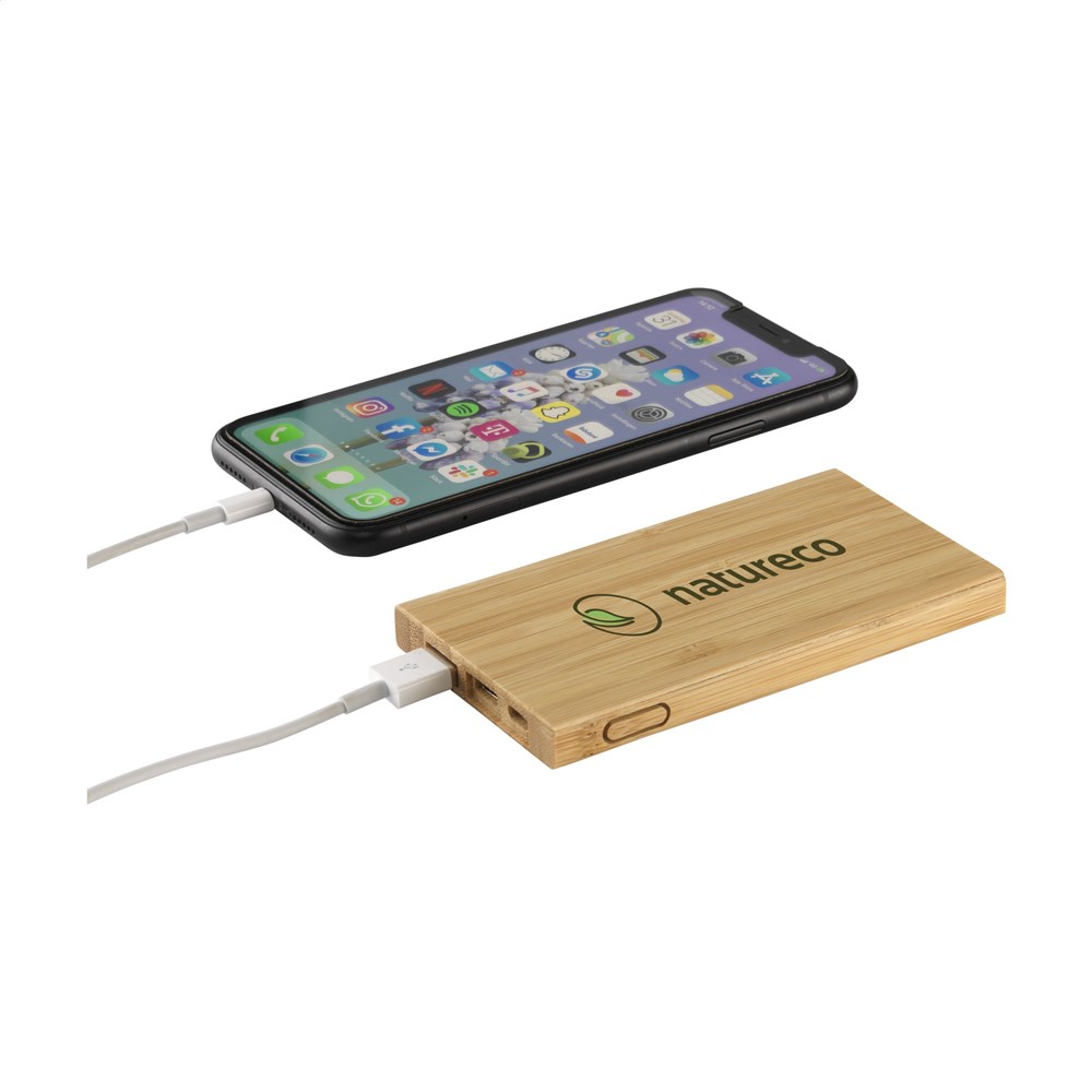 Bamboo 4000 Powerbank externes Ladegerät